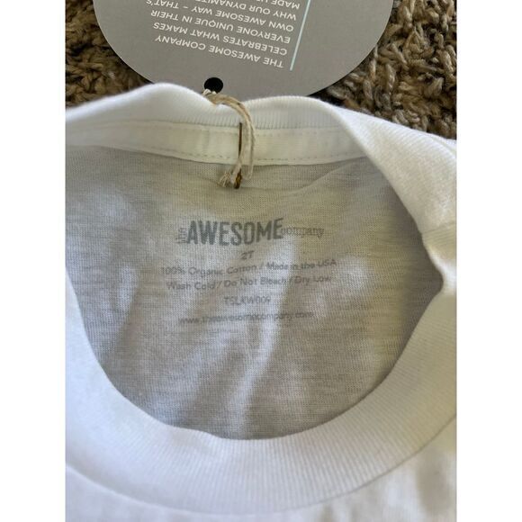 NWT Cousins are awesome tee‎ shirt size 2T - Picture 5 of 6